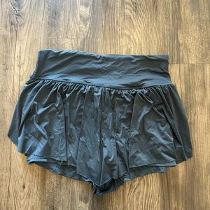 Amazon Gray Athletic Flowy Shorts